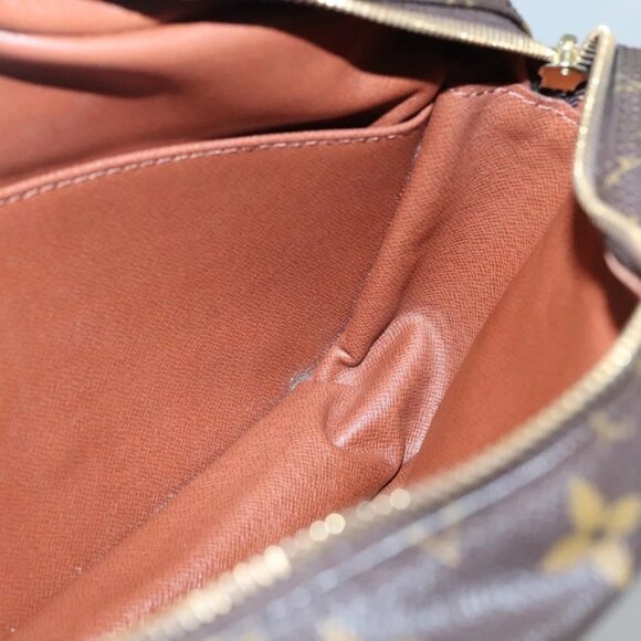 LOUIS VUITTON Monogram Compiegne 28 Clutch Bag M51845 LV Auth 131951 - Picture 14 of 16